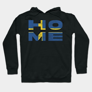 Home Sweden Flag Swedish Hoodie